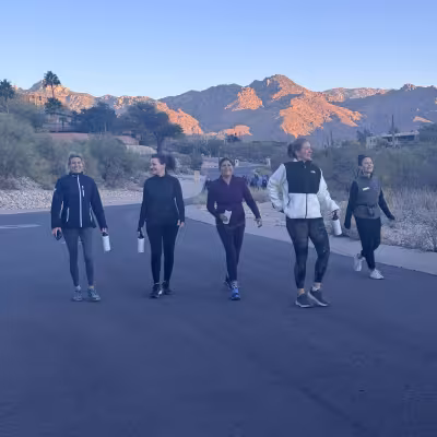 Walking Canyon Ranch Sunrise
