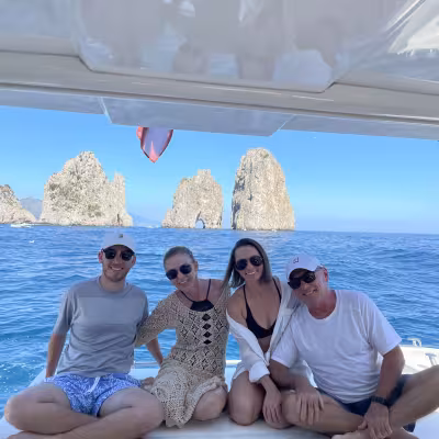 family photo in Naples