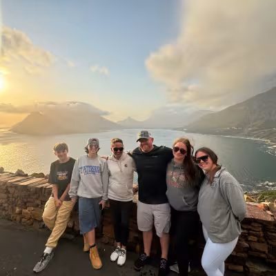 Family in Cape Town