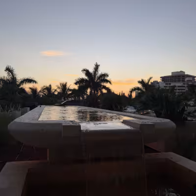 The Boca Raton Beach Club Sunset Entrance