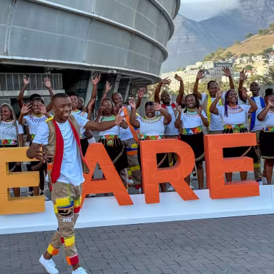 we are africa entrance