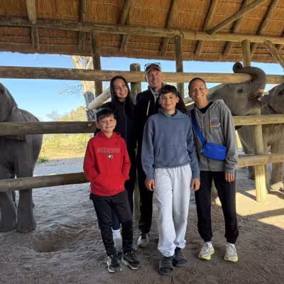 Visit with Elephants