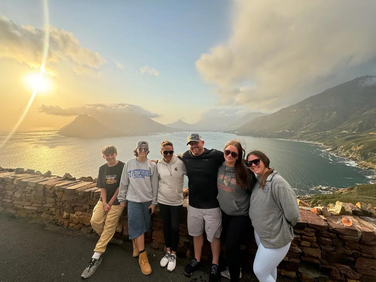 Family in Cape Town