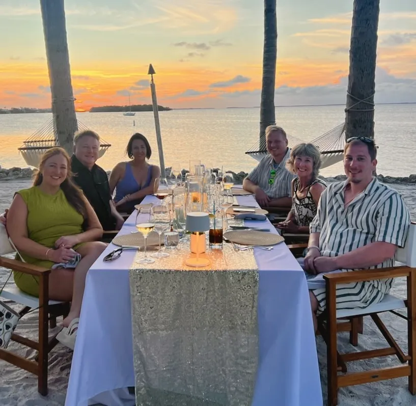 Private Dinner  Bungalows Key Largo
